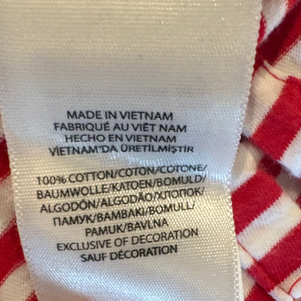 Polo by Ralph Lauren Red and White Striped Short-Sleeve Polo - Picture 4 of 4